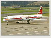 Interflug Iljuschin DDR-STE im Einsatz